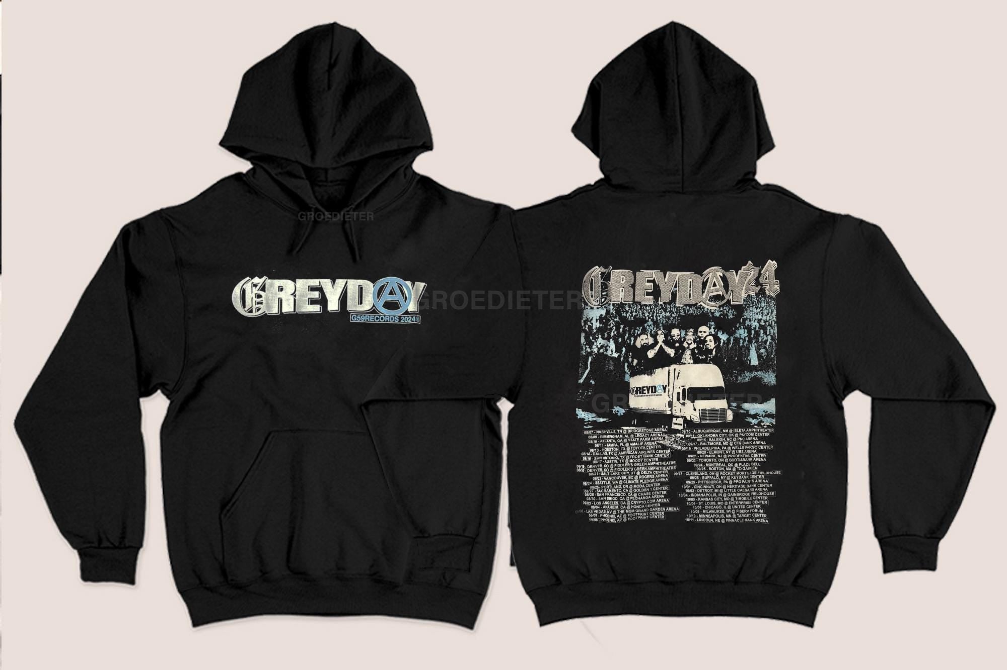 Greyday 2024 tour Suicideboys RETRO shirt, Suicideboys concert inspired shirt