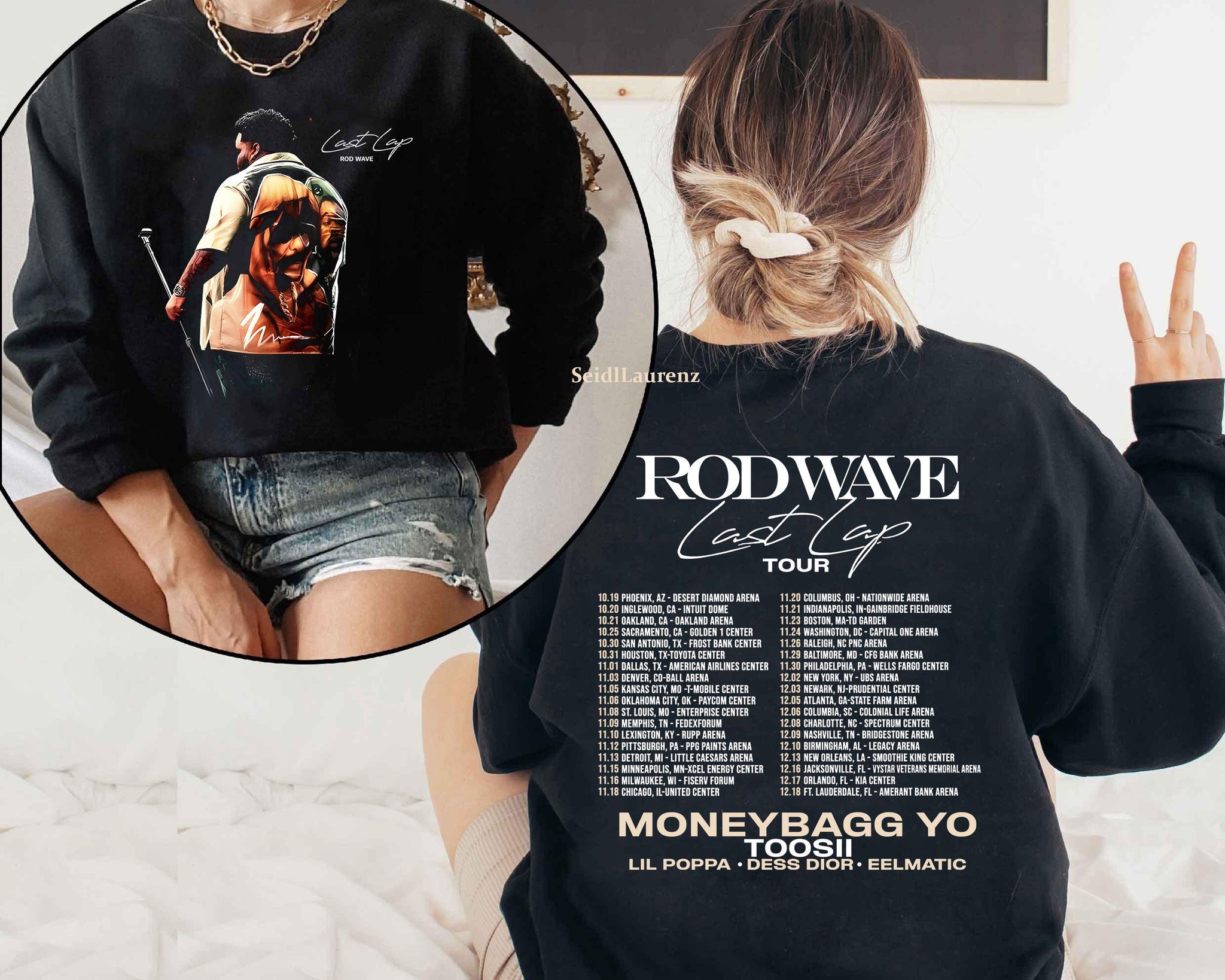 LAST LAP TOUR dates Rod wave tshirt, Rod wave 2024 inspired sweatshirt, hoodie