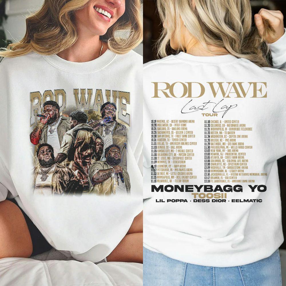 Rod Wave Shirt, Rod Wave Last Lap Concert Tour, Rod Wave Graphic Tee Hip Hop 2 Side Unisex Shirt, Hoodie, Sweatshirt TD1009