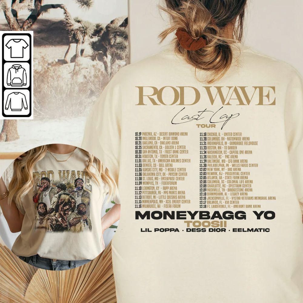 Rod Wave Shirt, Rod Wave Last Lap Concert Tour, Rod Wave Graphic Tee Hip Hop 2 Side Unisex Shirt, Hoodie, Sweatshirt TD1009