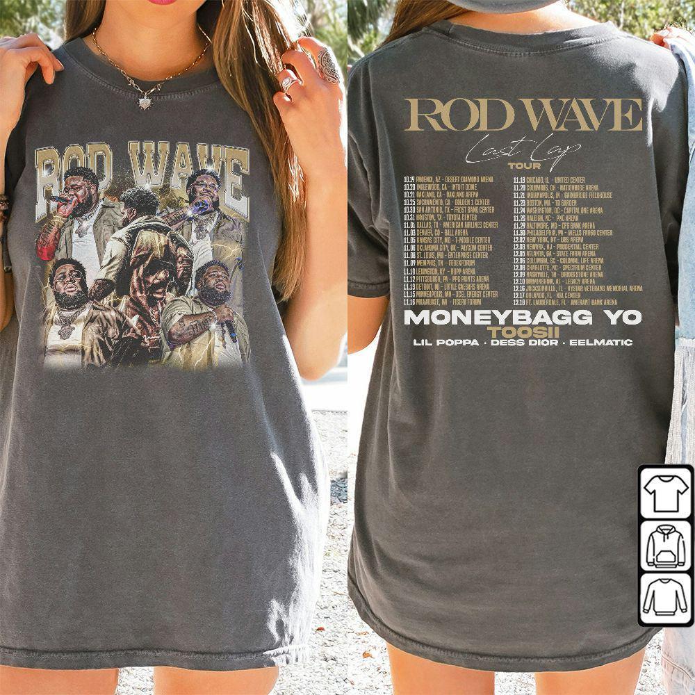 Rod Wave Shirt, Rod Wave Last Lap Concert Tour, Rod Wave Graphic Tee Hip Hop 2 Side Unisex Shirt, Hoodie, Sweatshirt TD1009