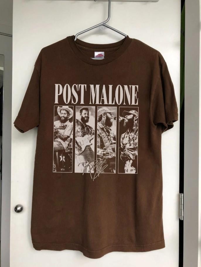 Posty Rap Shirt, Vintage Posty Graphic Shirt, Malone Music The Album Shirt, Tour 2024 Shirt, Posty Tour Rapper Gift for Women Men Tee Shirt TD3008 19