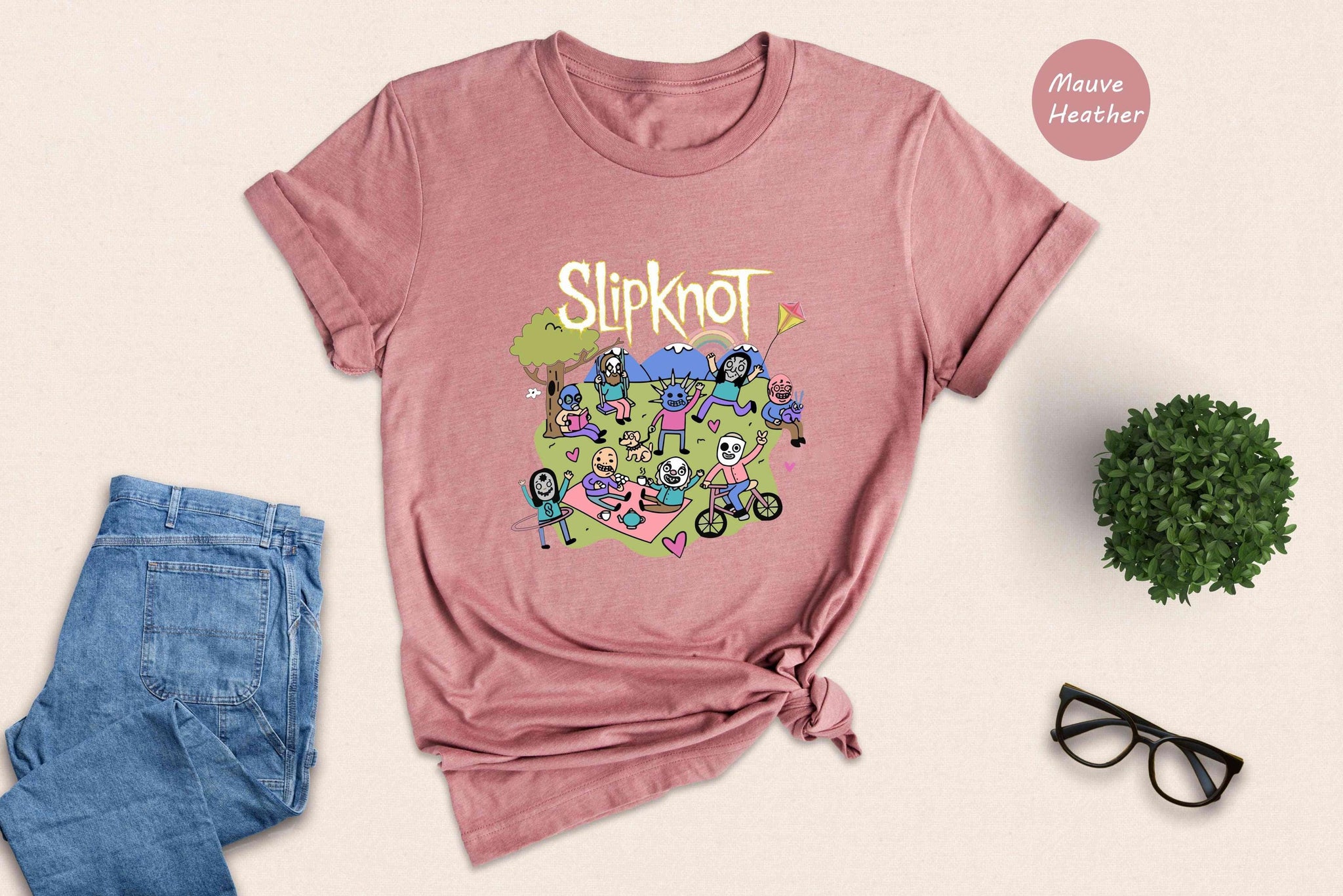 Slipknot Shirt, Vintage Slipknot Shirt, Hard Rock Shirt, Slipknot Retro Shirt, Slipknot Tour Shirt, Concert Shirt TD0509 06