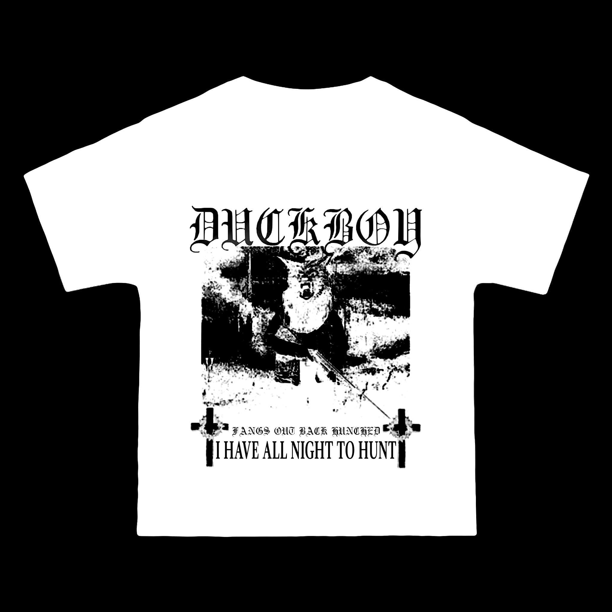 Suicideboyss duckboy ruby rougarou tee graphic graphic g59 greyday tour grey five nine heavyweight black or white tee shortsleeve shirt TD3008 09