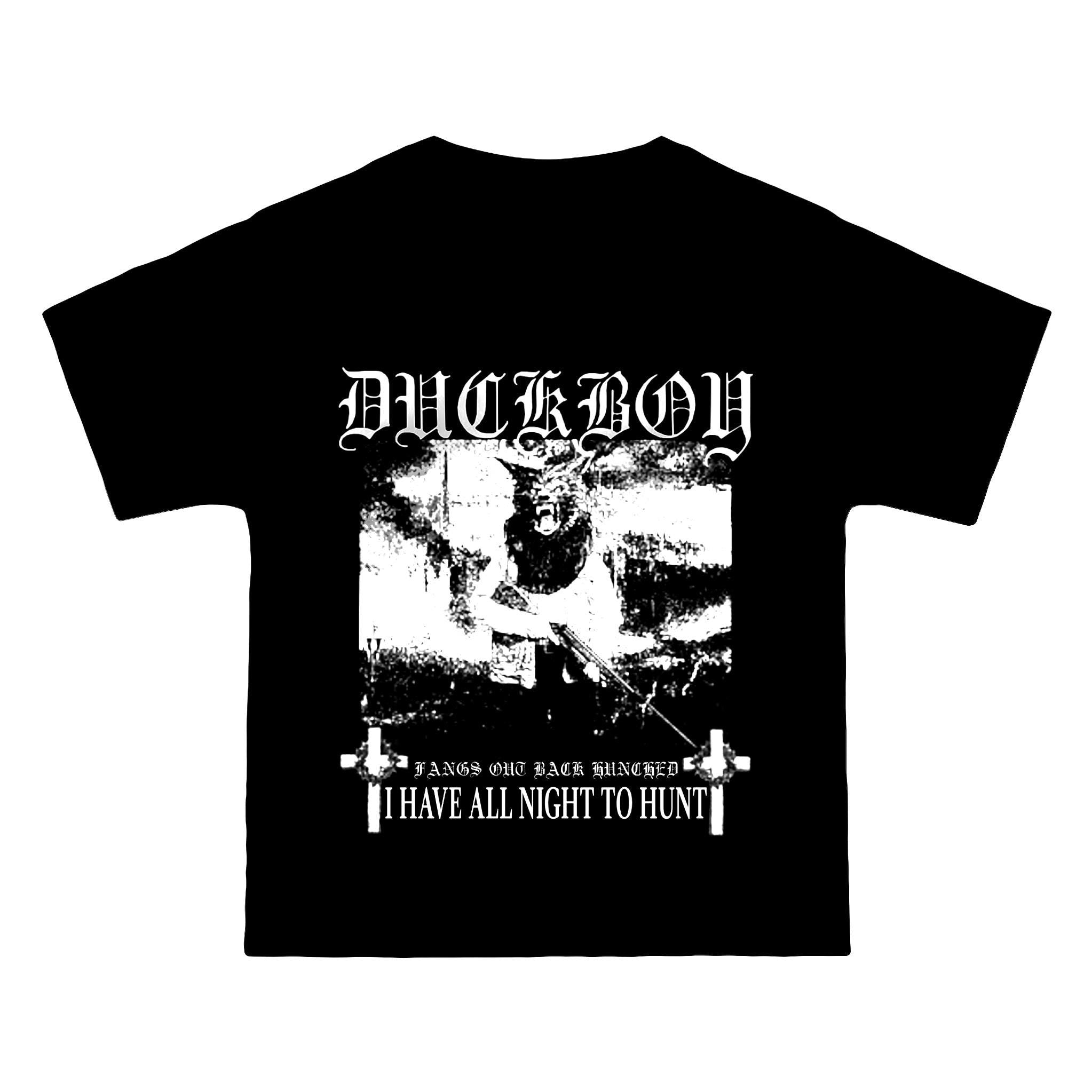 Suicideboyss duckboy ruby rougarou tee graphic graphic g59 greyday tour grey five nine heavyweight black or white tee shortsleeve shirt TD3008 09