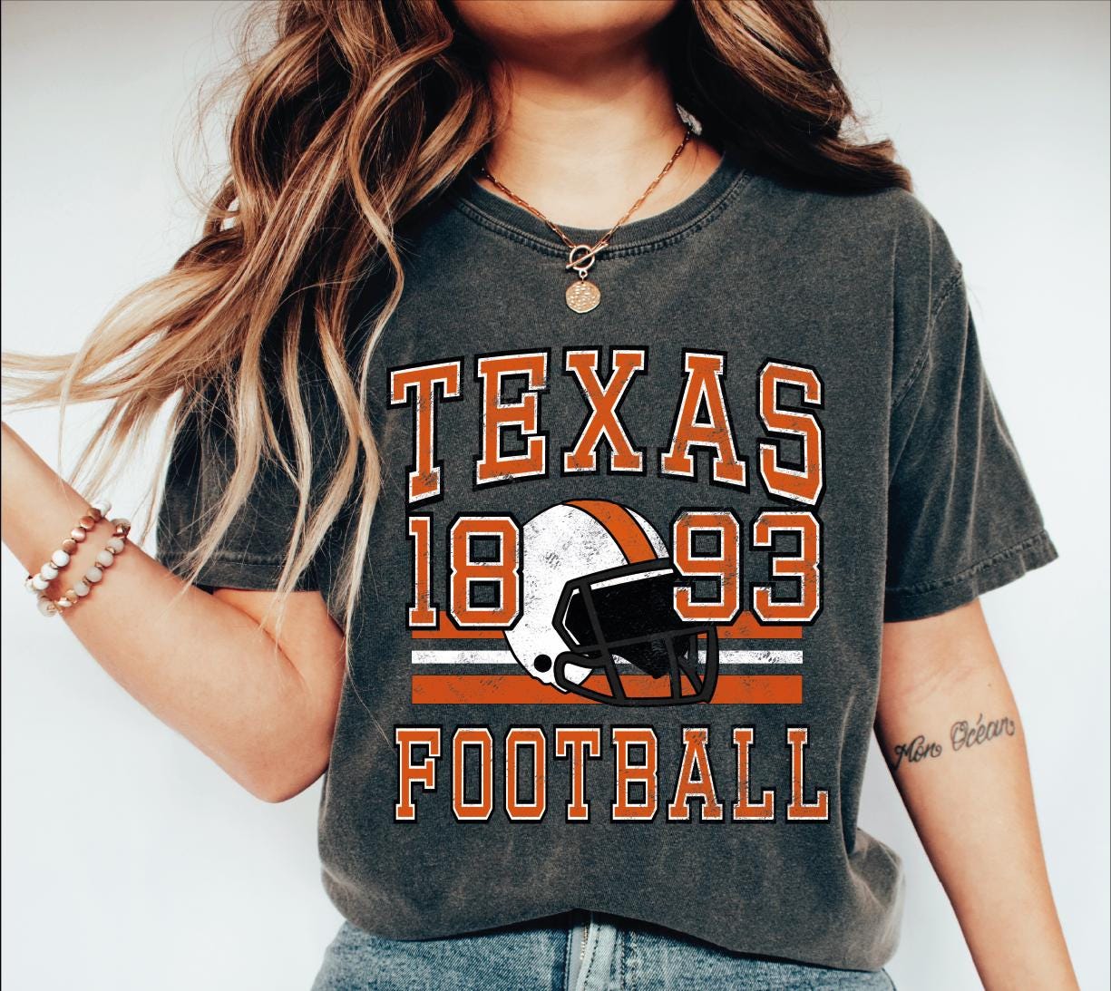  Texas Football Shirt, Texas Football Shirt, Texas Shirt, Texas Game Day Shirt, Vintage Women's Shirt, Texas College Shirt