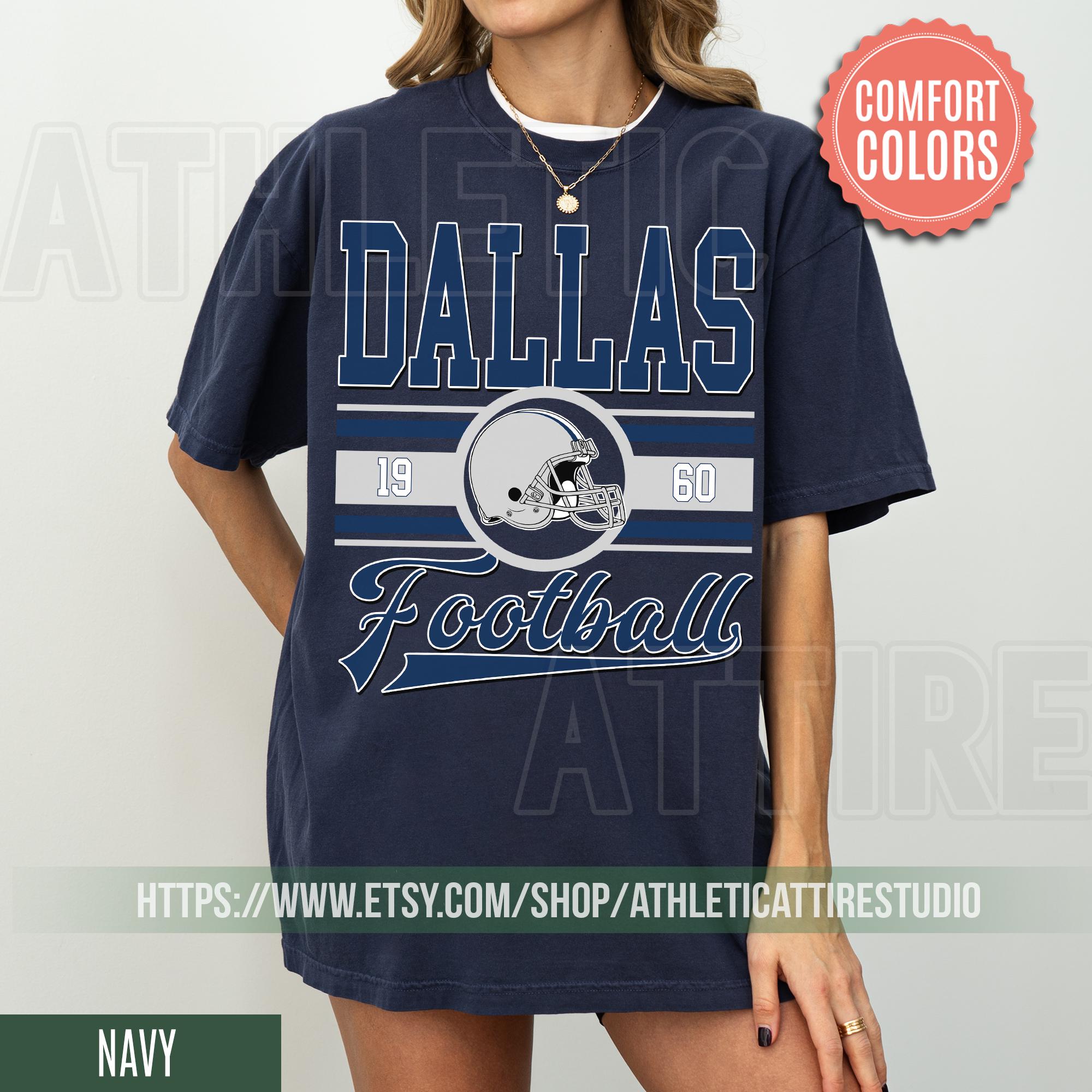Dallas Football Vintage Style  T-Shirt,Dallas Football Shirt,Cowboy T-Shirt,Dallas Shirt,Football Shirt,Dallas Fans FRE1
