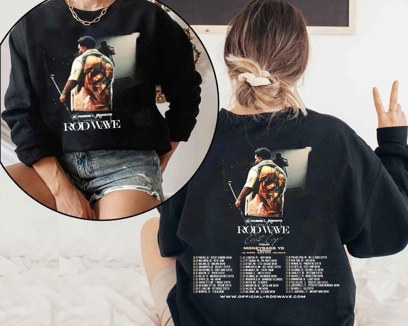 Rod Wave announces his Last Lap Tour 2024 Shirt, Rod Wave Merch, Rod Wave Rapper Shirt, Rod Wave Tee, Rod Wave Fan Shirt TD1010