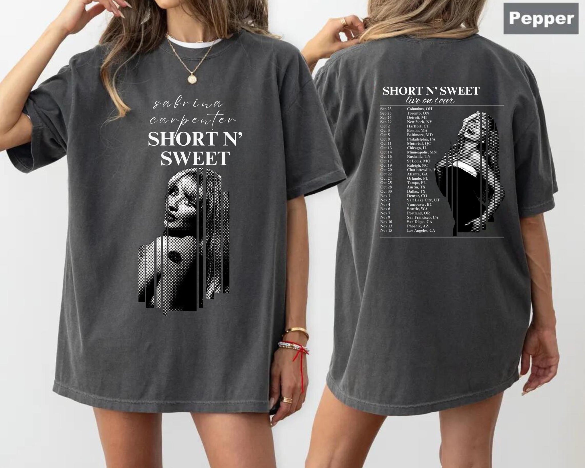 Sabrina Carpenter Short N Sweet Tour Shirt, Sabrina Carpenter Concert Shirt, Sabrina Carpenter Concert Merch Tshirt, Sabrina Espresso Shirt TD1609 06