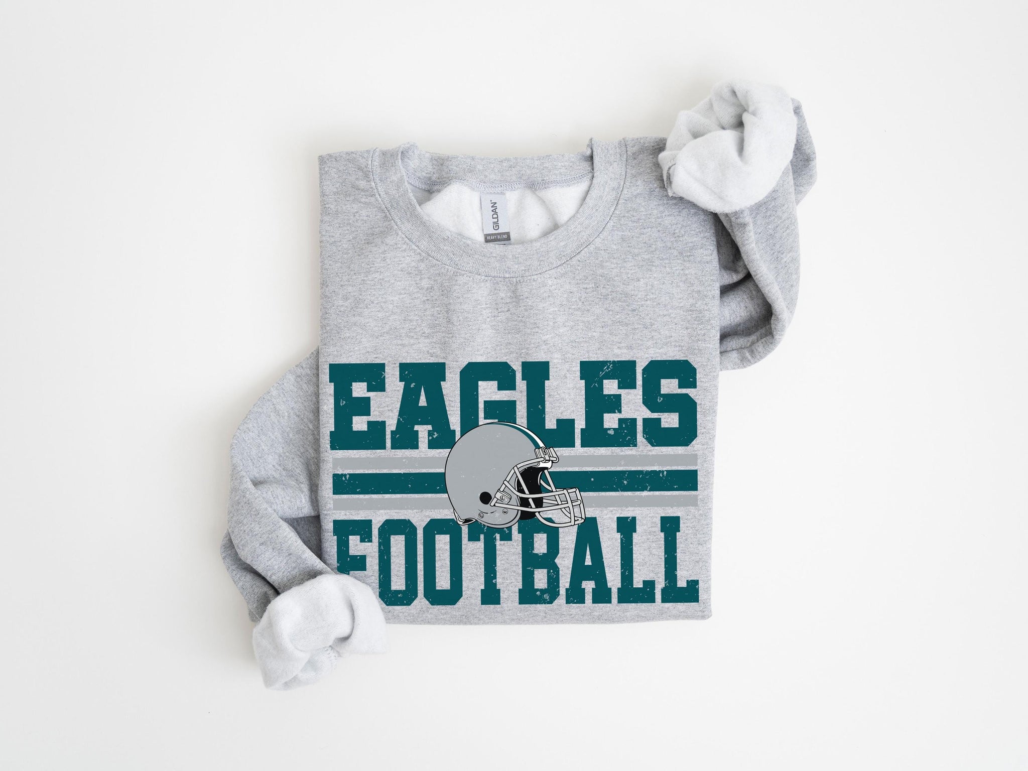 Eagles Football Sweatshirt, Philadelphia Eagles Game Day Crewneck, Eagles Fan Apparel, Football Season Sweater, Go Birds, Mens Eagles Shirt
