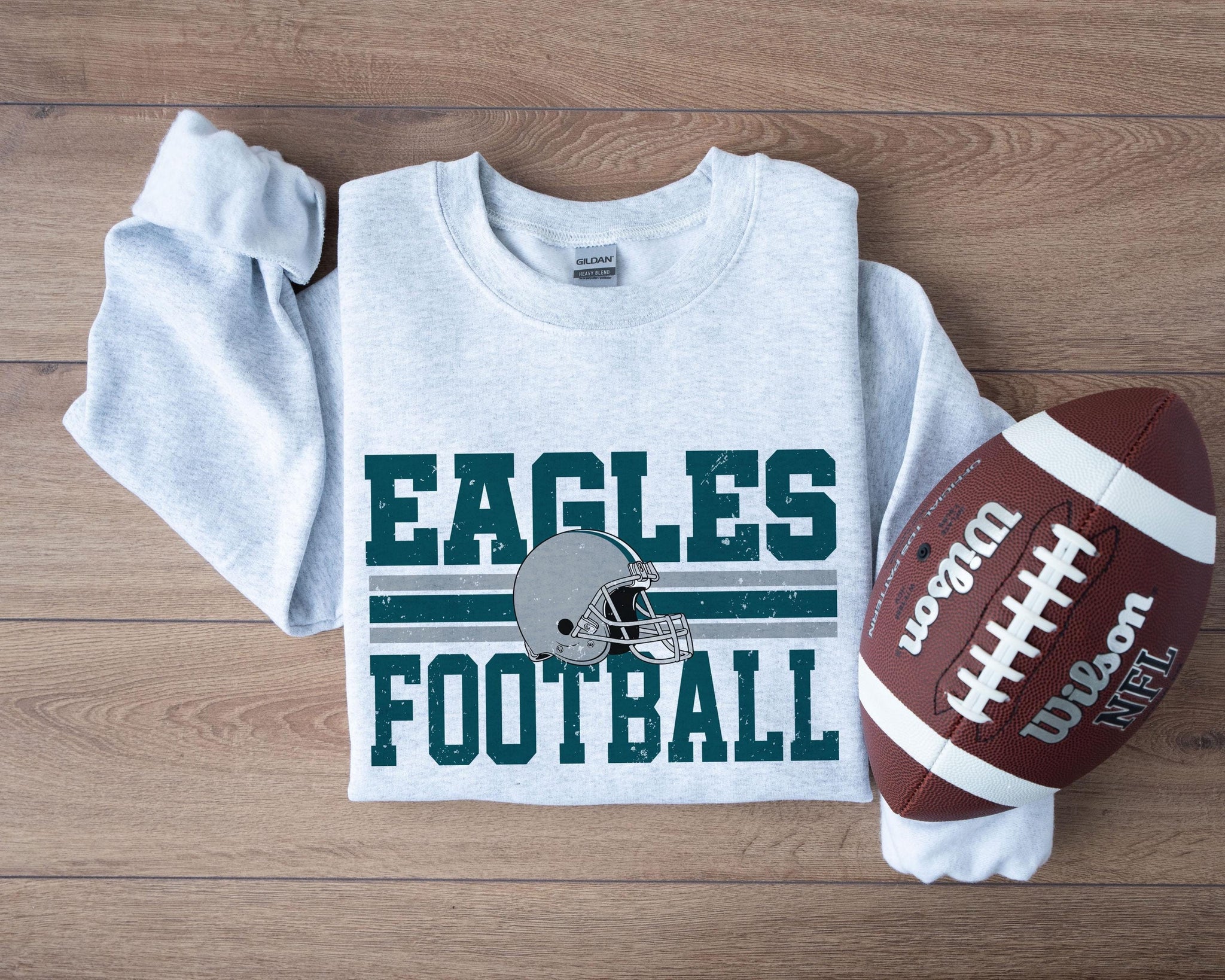 Eagles Football Sweatshirt, Philadelphia Eagles Game Day Crewneck, Eagles Fan Apparel, Football Season Sweater, Go Birds, Mens Eagles Shirt