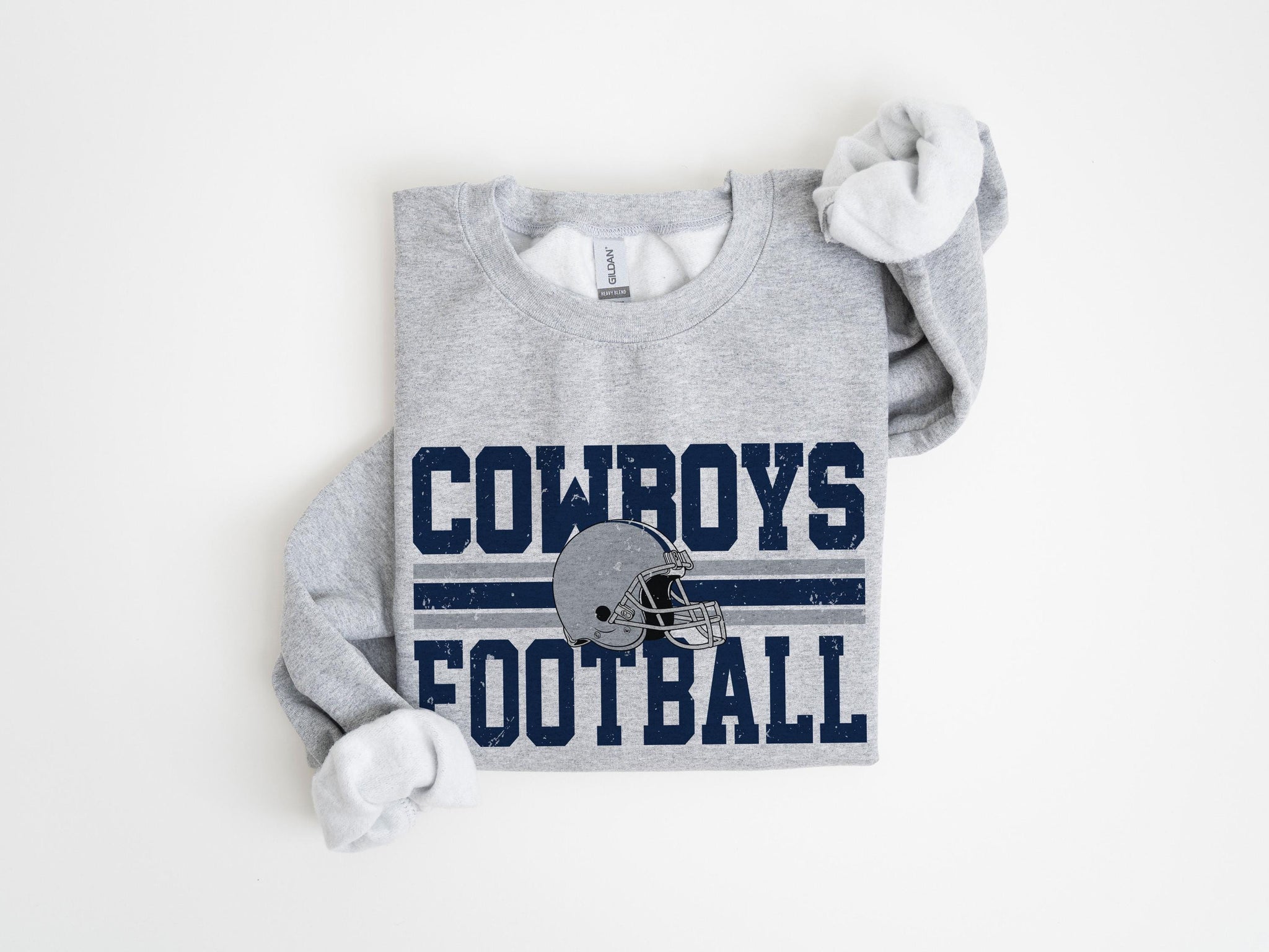 Cowboys Football Sweatshirt, Dallas Cowboys Game Day Shirt, Dallas Fan Apparel, Football Season Sweater, Cowboys Fan Gift, Vintage Cowboys