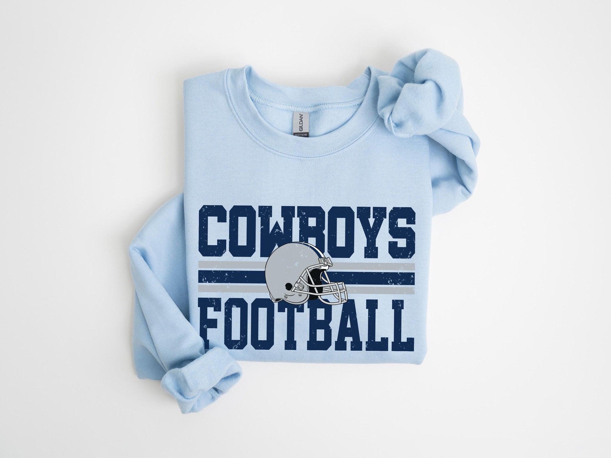 Cowboys Football Sweatshirt, Dallas Cowboys Game Day Shirt, Dallas Fan Apparel, Football Season Sweater, Cowboys Fan Gift, Vintage Cowboys