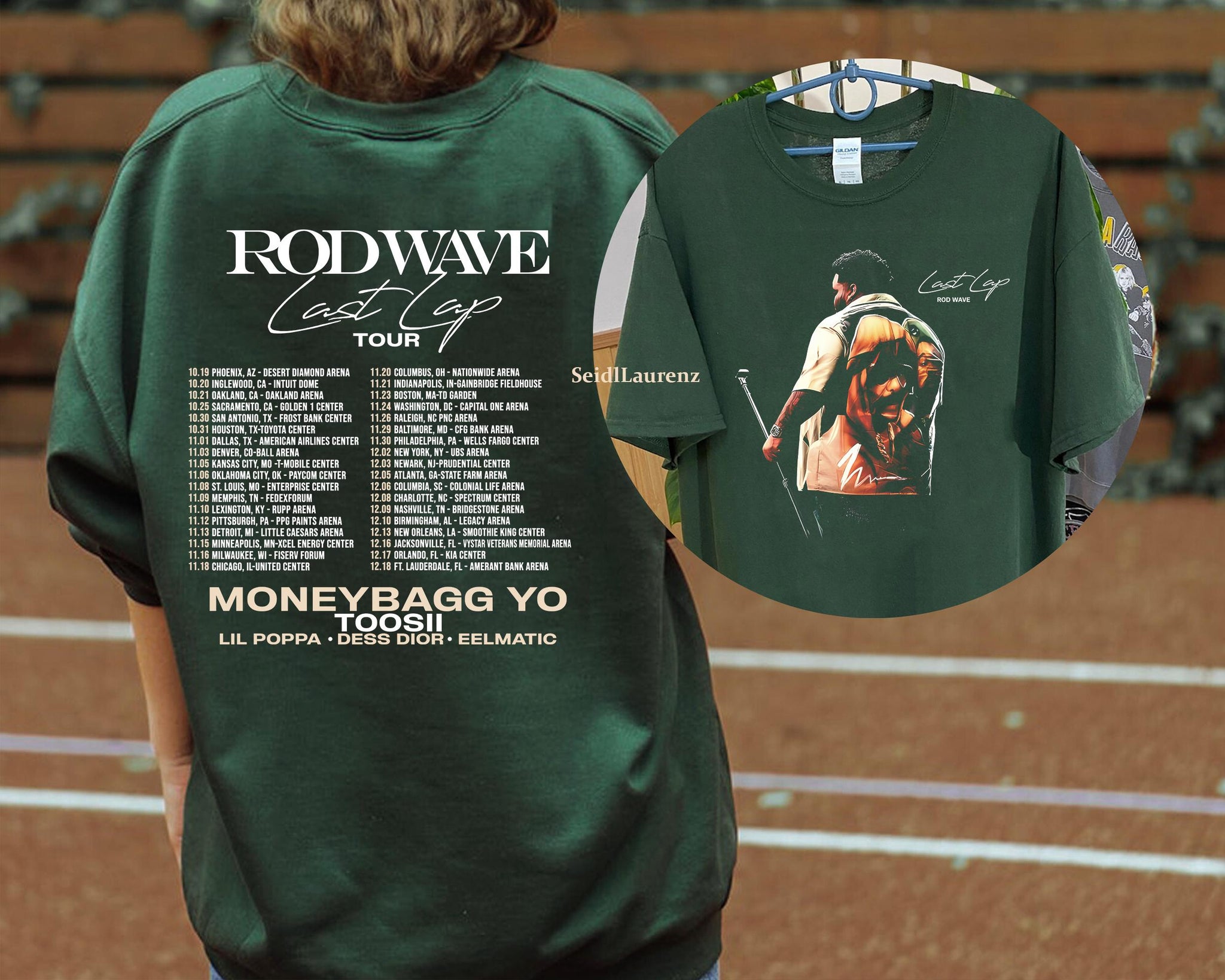LAST LAP TOUR dates Rod wave tshirt, Rod wave 2024 inspired sweatshirt, hoodie