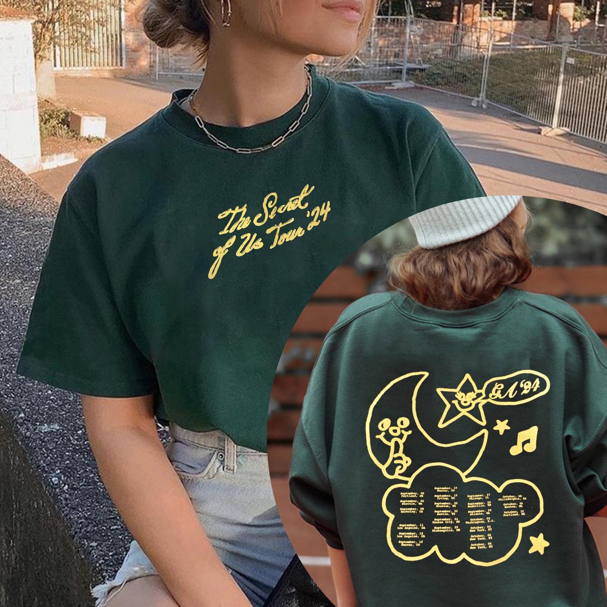 Secret of us 2024 US tour dates RETRO shirt, Gracie Abrams shirt TD1409