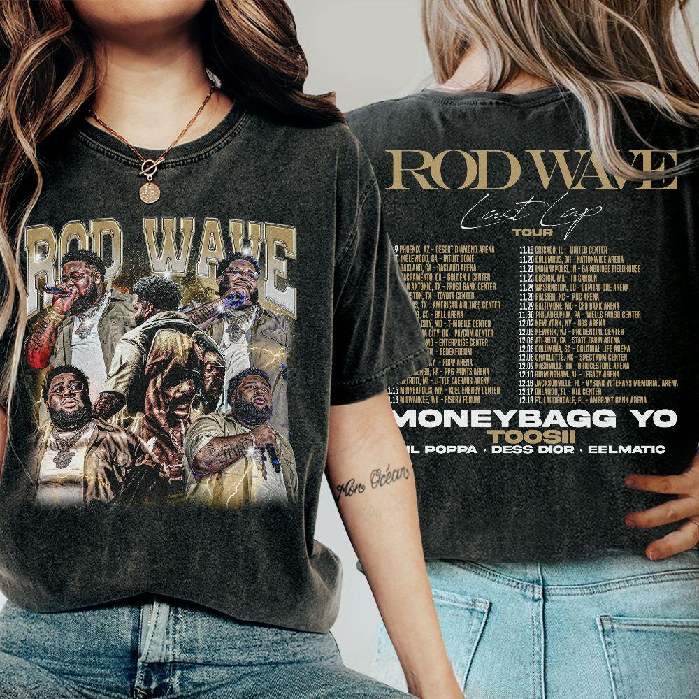Rod Wave Shirt, Rod Wave Last Lap Concert Tour, Rod Wave Graphic Tee Hip Hop 2 Side Unisex Shirt, Hoodie, Sweatshirt TD1009