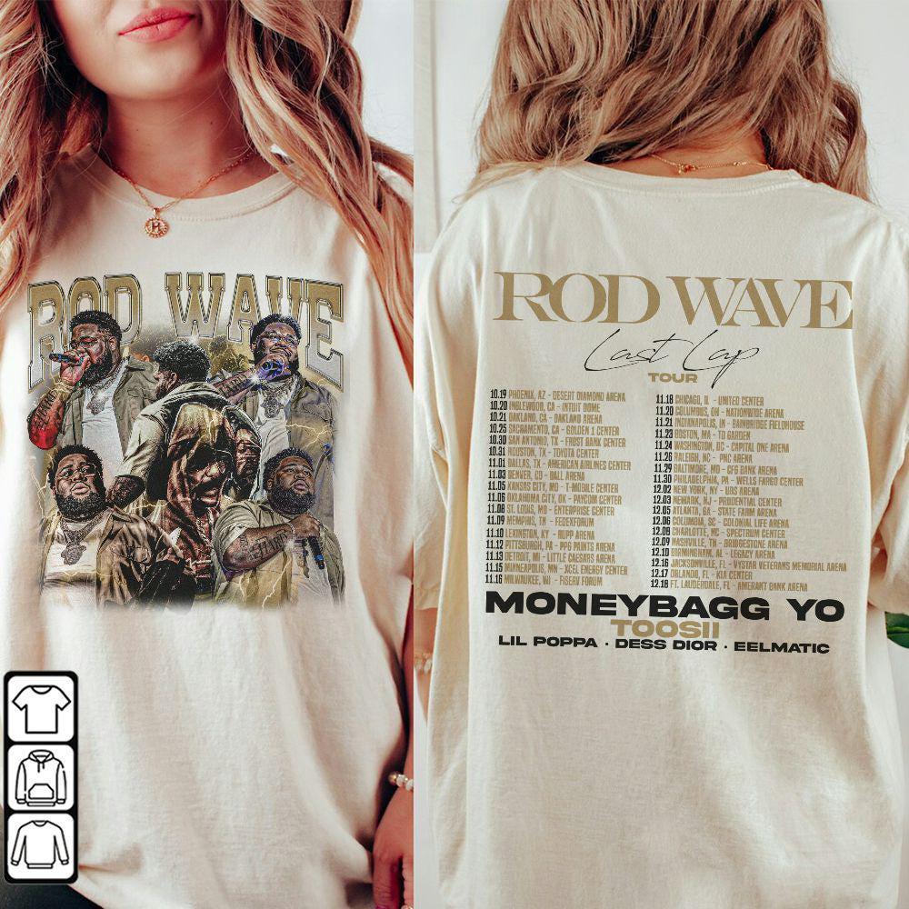 Rod Wave Shirt, Rod Wave Last Lap Concert Tour, Rod Wave Graphic Tee Hip Hop 2 Side Unisex Shirt, Hoodie, Sweatshirt TD1009