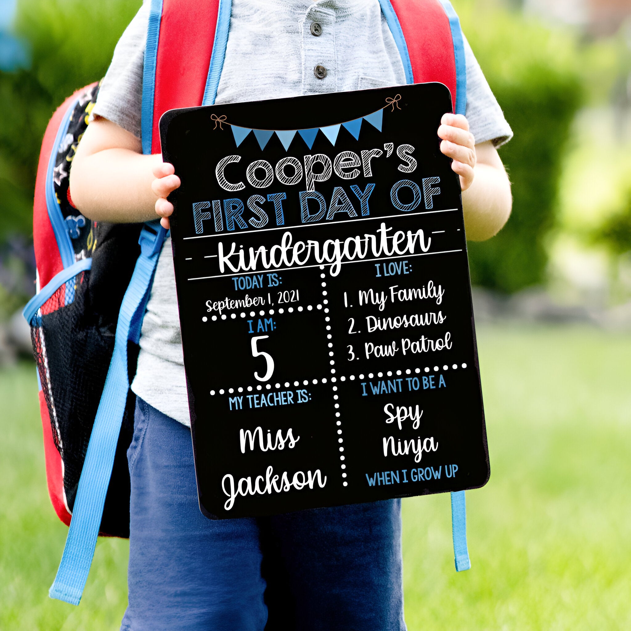 First Day Of School Sign, Liquid Chalk Dry Erase School Board, Reusable First And Last Day Of School Sign, First And Last Day School Sets scsign