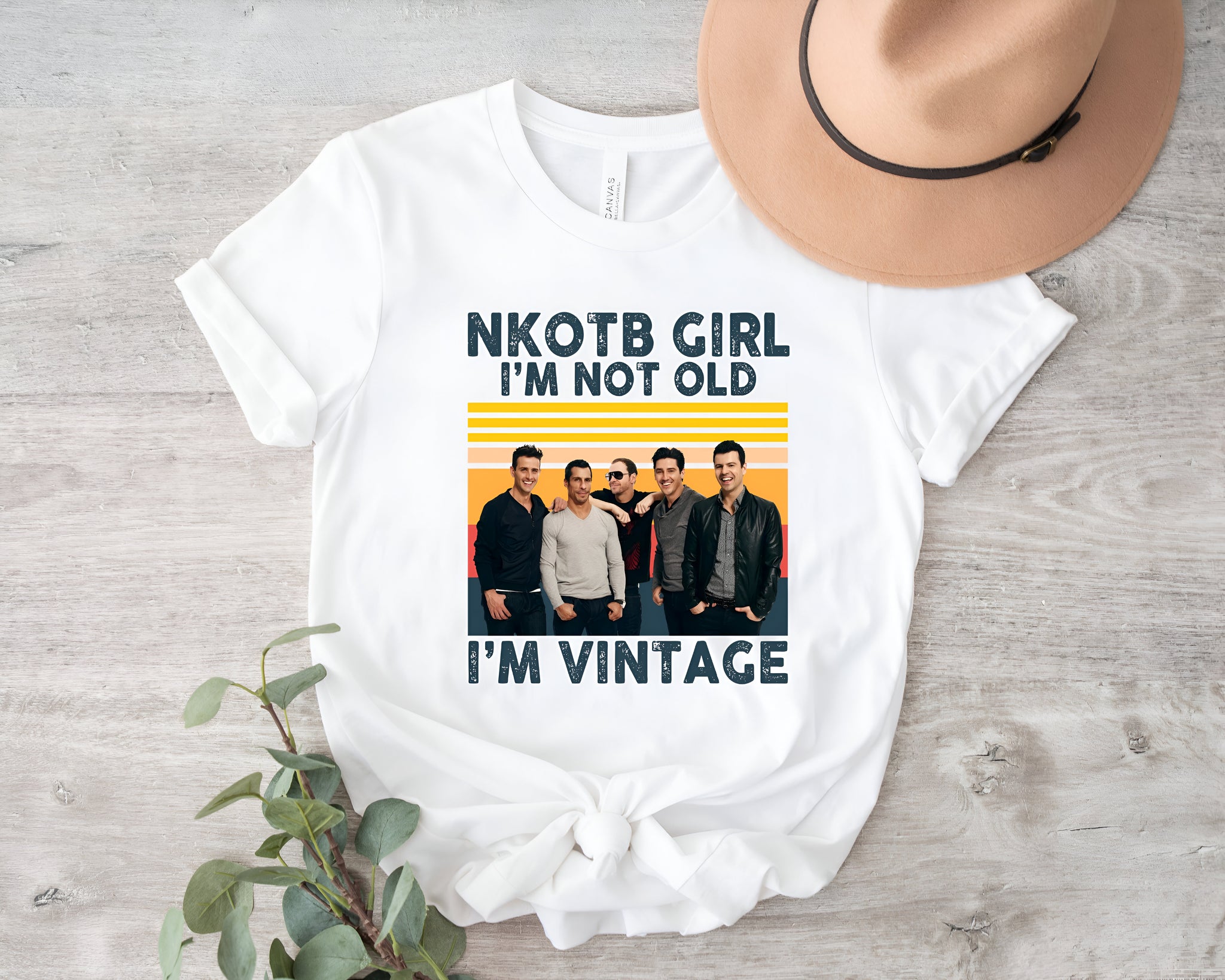 NKOTB Vintage Girl Shirt, New Kids On The Block T-shirt, Classic Rock Concert Tee, NKOTB Concert Tshirt, New Kids On The Block Shirt