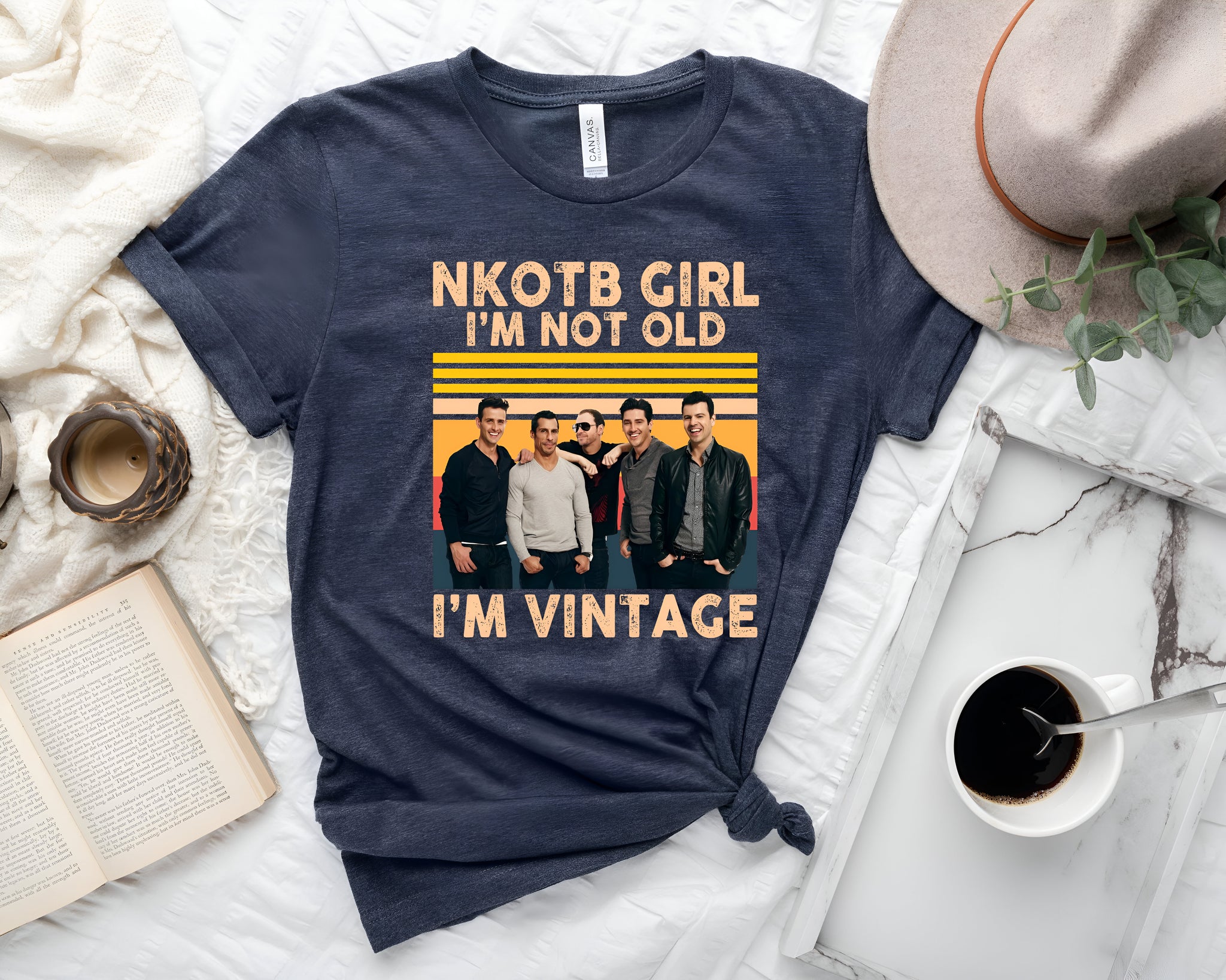 NKOTB Vintage Girl Shirt, New Kids On The Block T-shirt, Classic Rock Concert Tee, NKOTB Concert Tshirt, New Kids On The Block Shirt