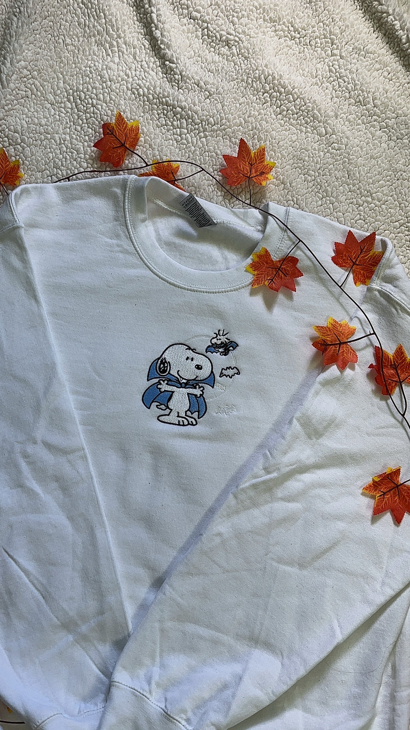 Vampire Snoopy - Embroidered Sweatshirt EMHA0509