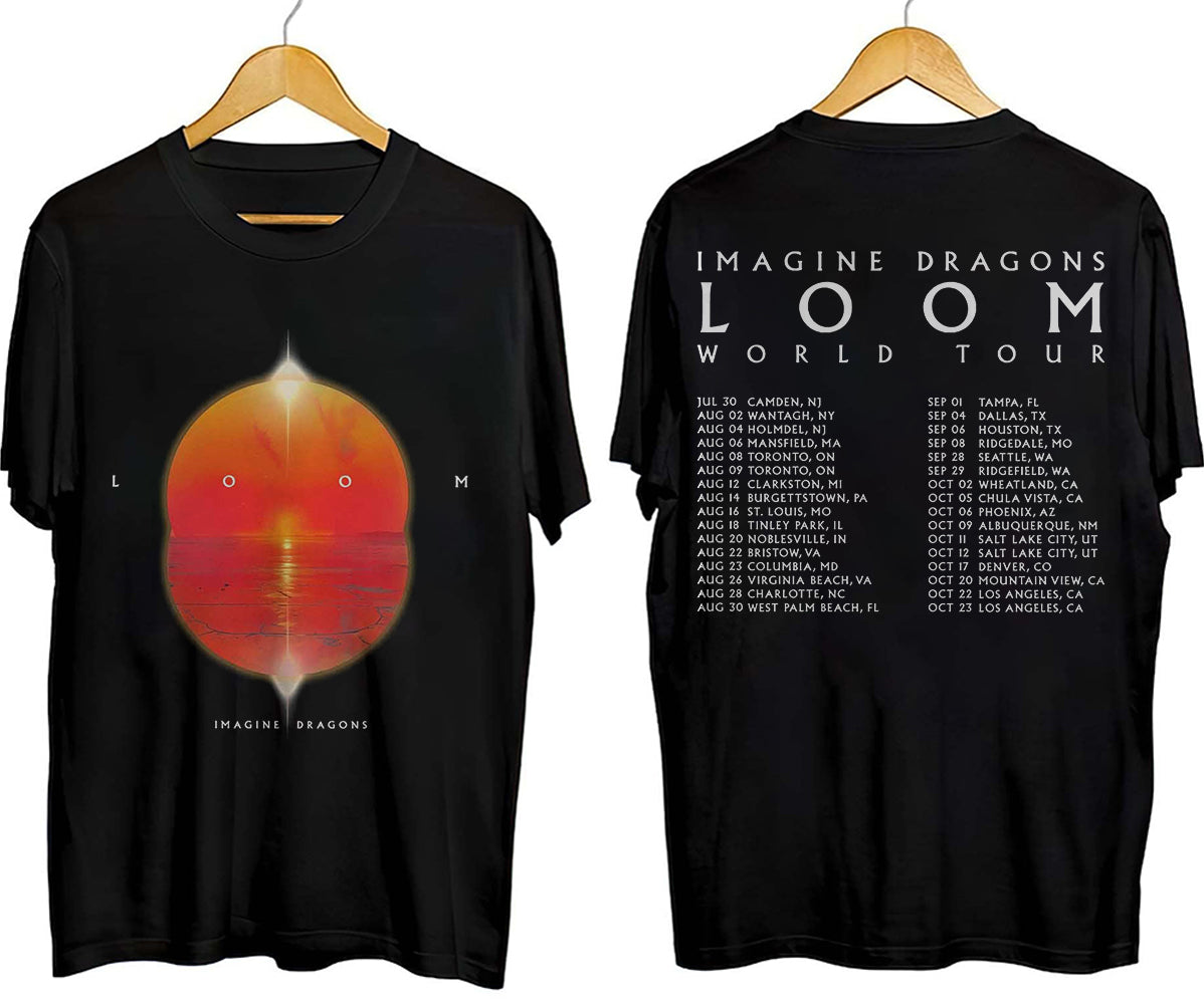 Imagine Dragons - Loom Tour 2024 Shirt, Imagine Dragons Band Fan Shirt, Imagine Dragons 2024 Concert Shirt, Loom New Album Shirt