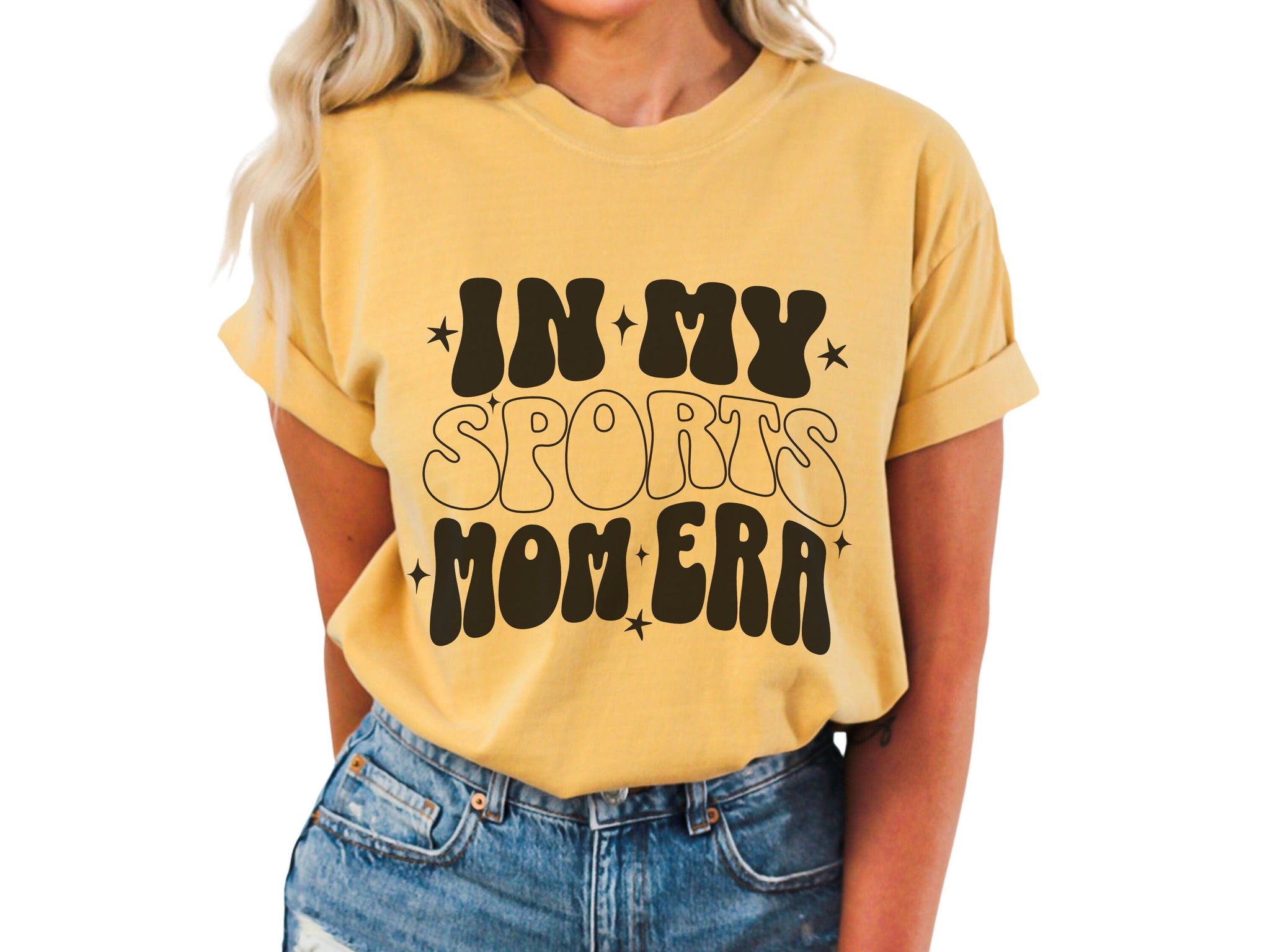In My Sports Mom Era Shirt, Sports Mama Shirt, Retro Sports Lover TShirt, Mom of Both T Shirt, Trendy Mom Tee, Game Day Top, Gift for Mom CUSFB