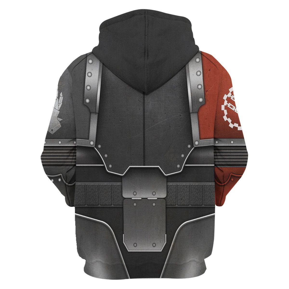 Iron Armor in Mark III Power Armor Warhammer Costume Hoodie Jogger, Iron Armor in Mark III Power Armor Marines Cosplay 3D Hoodie Pants, Warhammer 3D Tracksuit TQT4