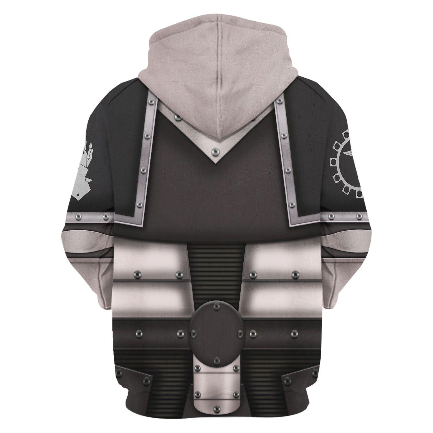 Iron Hands Legions Warhammer Costume Hoodie Jogger, Iron Hands Legions Marines Cosplay 3D Hoodie Pants, Warhammer 3D Tracksuit , TQT5