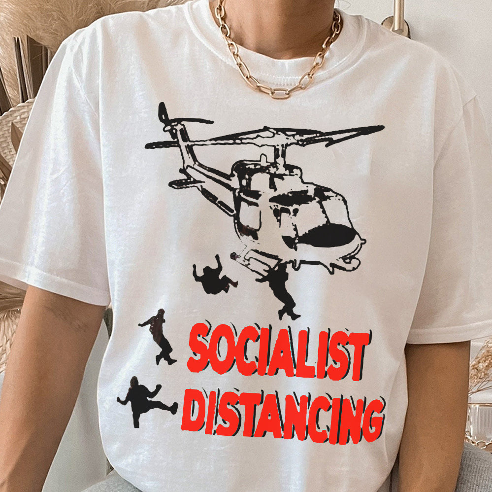 Jim Hanson Socialist Distancing Shirt, Sweatshirt, Hoodie, Trending Shirt