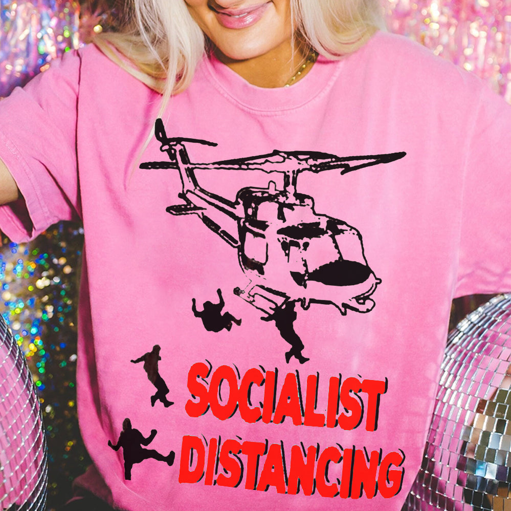 Jim Hanson Socialist Distancing Shirt, Sweatshirt, Hoodie, Trending Shirt
