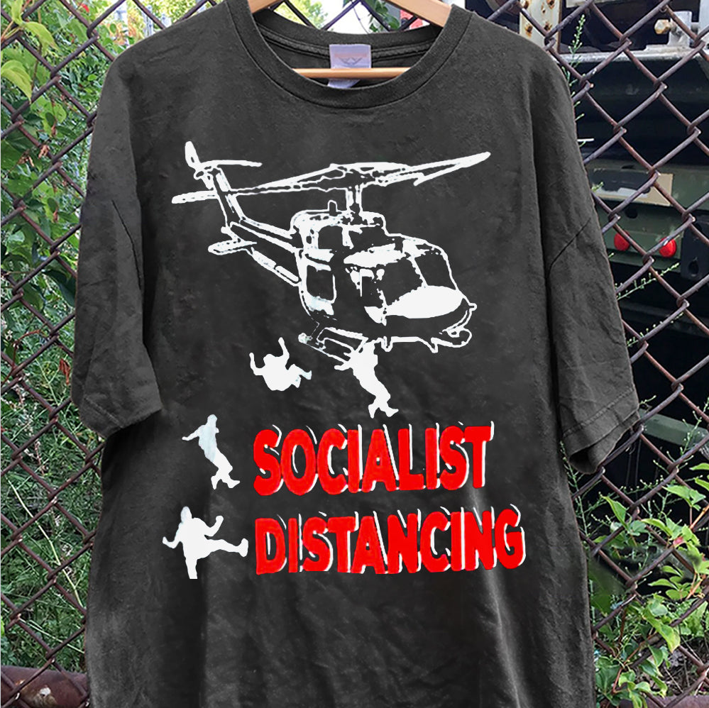 Jim Hanson Socialist Distancing Shirt, Sweatshirt, Hoodie, Trending Shirt