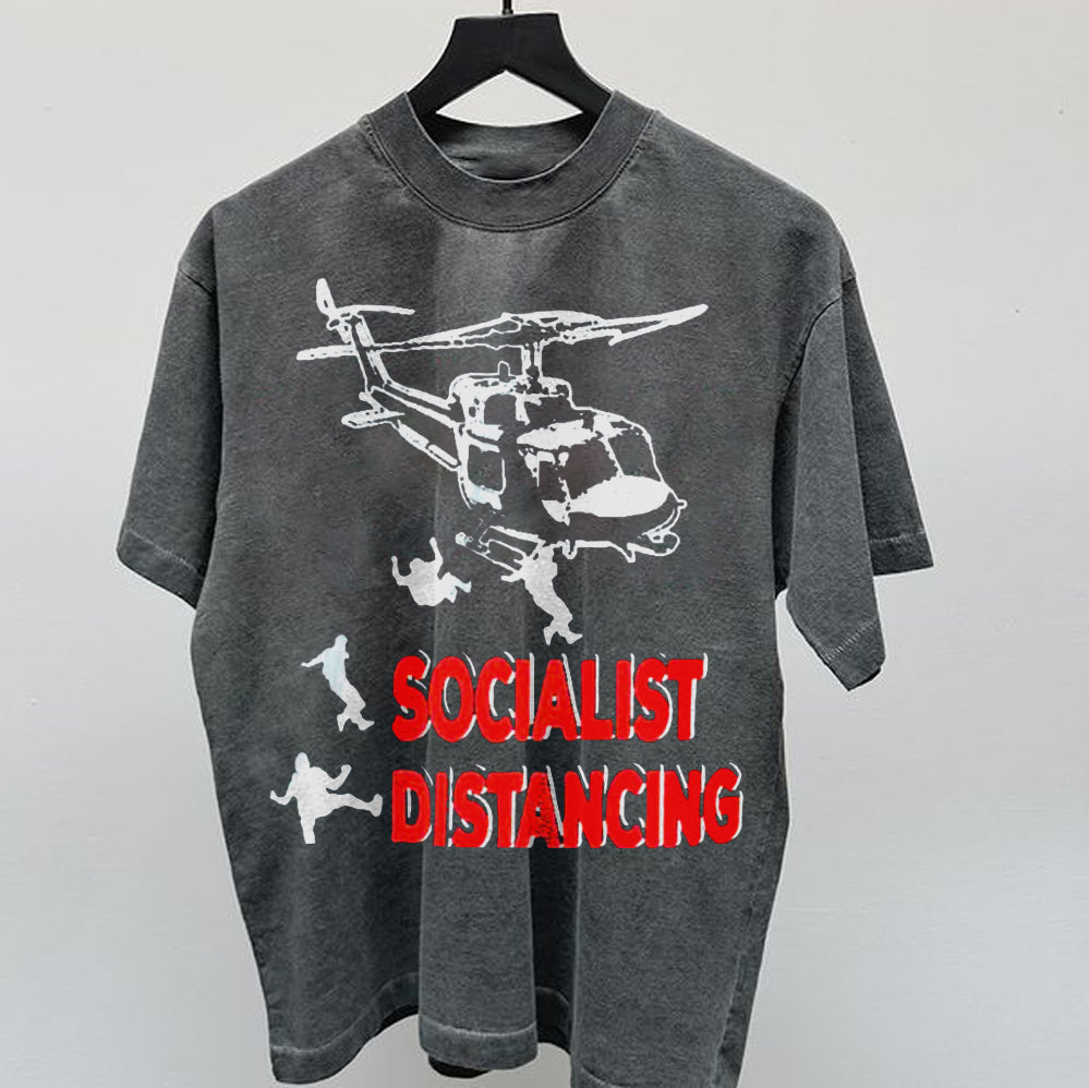 Jim Hanson Socialist Distancing Shirt, Sweatshirt, Hoodie, Trending Shirt
