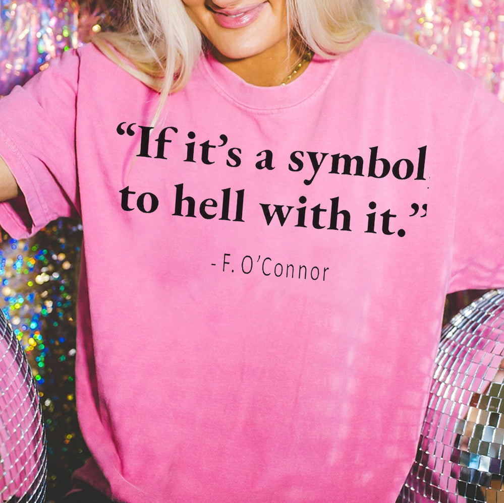 Jonathan Roumie If It?s A Symbol To Hell With It T-shirt, Sweatshirt, Hoodie, Trending Shirt