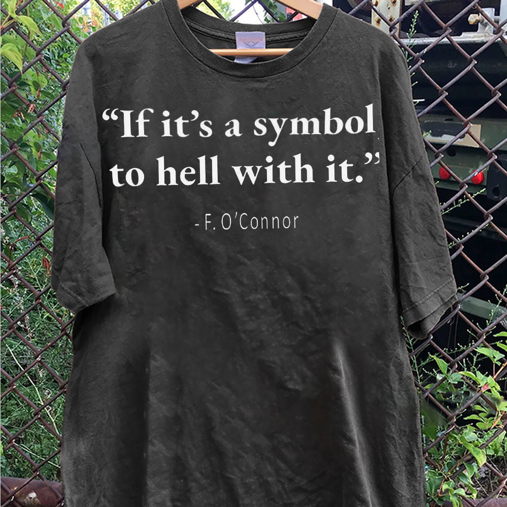 Jonathan Roumie If It?s A Symbol To Hell With It T-shirt, Sweatshirt, Hoodie, Trending Shirt