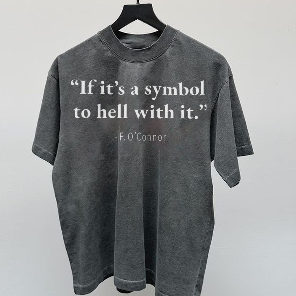 Jonathan Roumie If It?s A Symbol To Hell With It T-shirt, Sweatshirt, Hoodie, Trending Shirt
