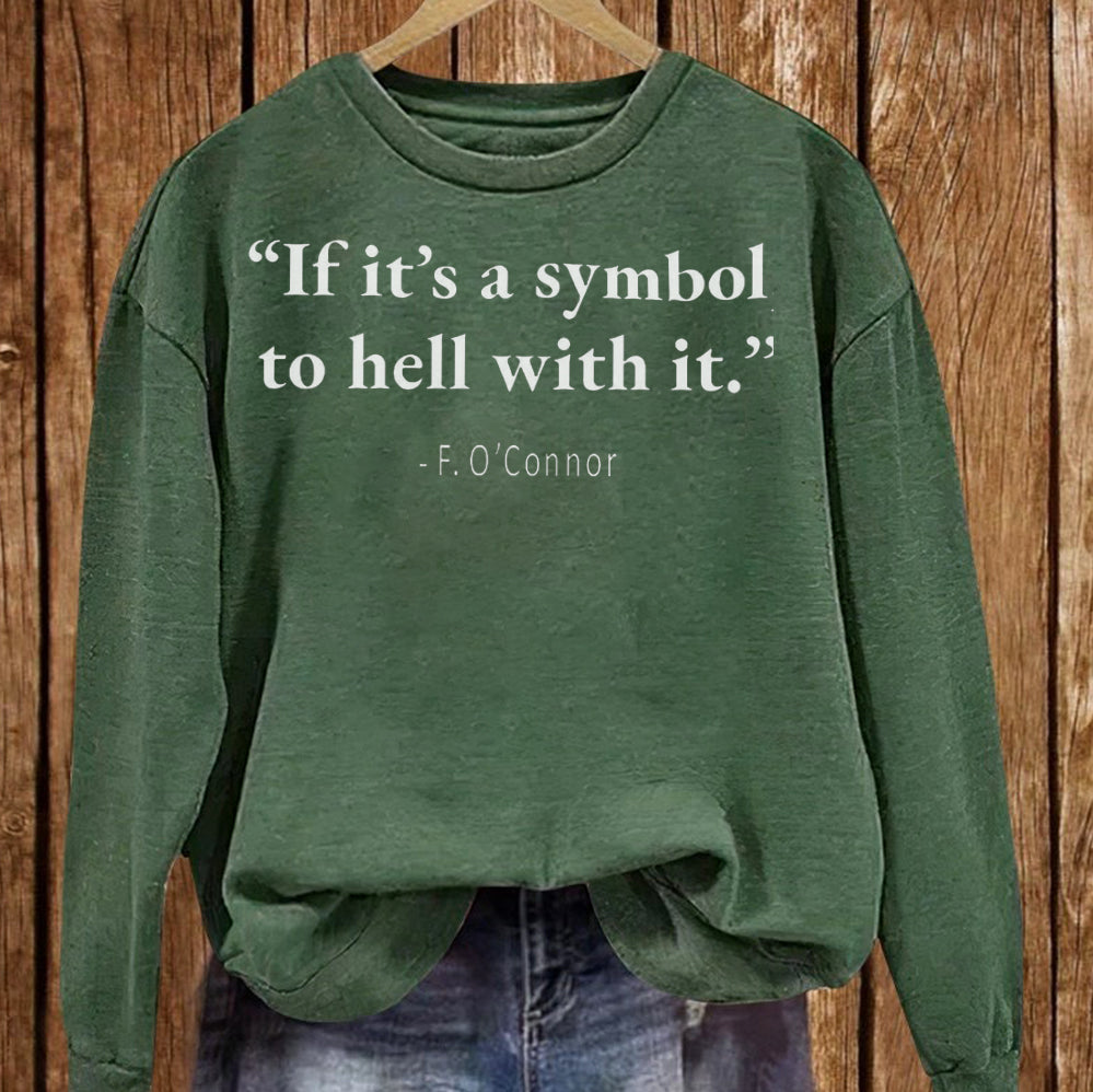 Jonathan Roumie If It?s A Symbol To Hell With It T-shirt, Sweatshirt, Hoodie, Trending Shirt