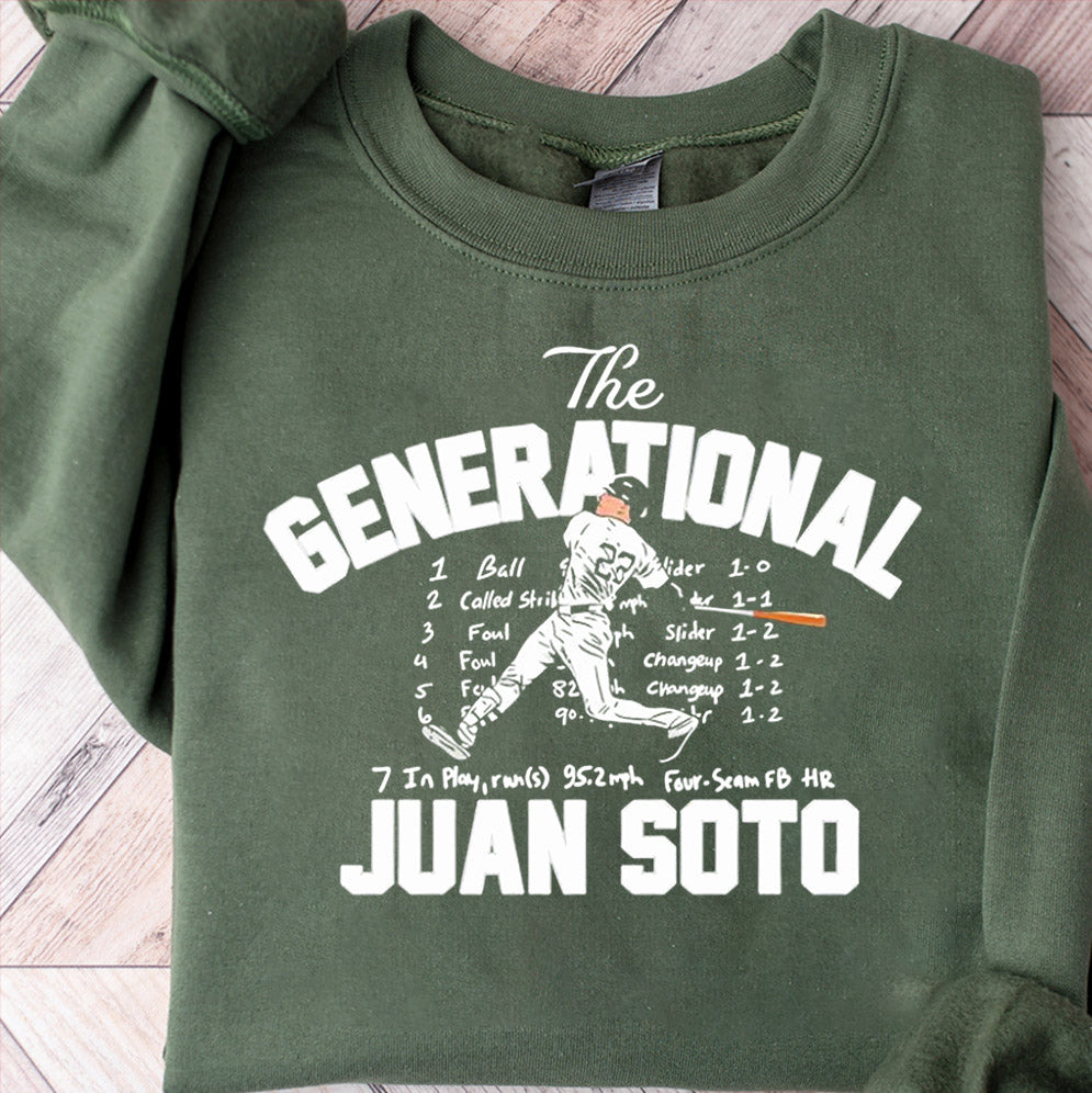 Juan Soto The Generational New York Yankees T-Shirt, Sweatshirt, Hoodie
