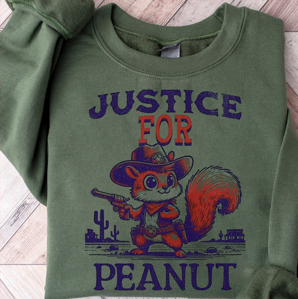 Justice for Peanut Shirt, Peanut Squirrel, Squirrel Lover Tshirt, Peanut the Squirrel, Peanut Justice, Funny Squirrel Shirt, Animal Lovers