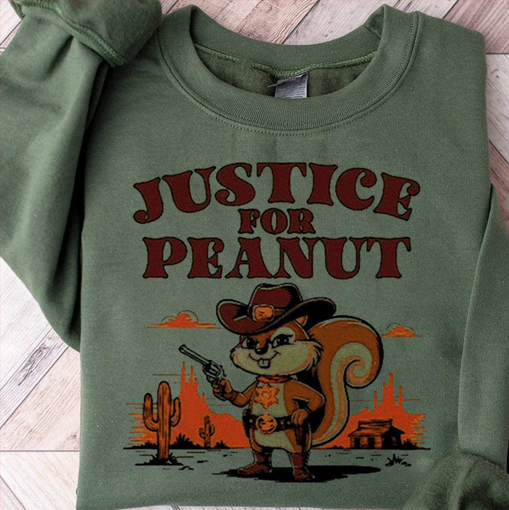 Justice For Peanut Shirt, Peanut Squirrel, Squirrel Lover Tshirt, Peanut the Squirrel, Peanut Justice