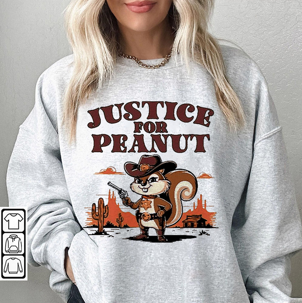 Justice For Peanut Shirt, Peanut Squirrel, Squirrel Lover Tshirt, Peanut the Squirrel, Peanut Justice