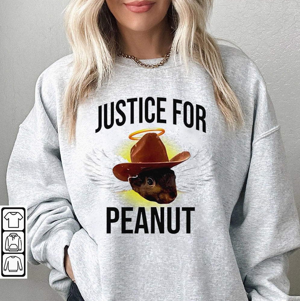 Justice for peanut shirt, Squirrel Lover T-Shirt, Peanut Squirrel, Squirrel Lover Tshirt, Peanut the Squirrel, Peanut Justice, Funny Squirrel Shirt, Animal Lovers