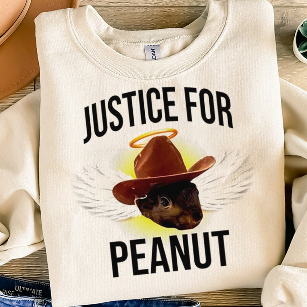 Justice for peanut shirt, Squirrel Lover T-Shirt, Peanut Squirrel, Squirrel Lover Tshirt, Peanut the Squirrel, Peanut Justice, Funny Squirrel Shirt, Animal Lovers