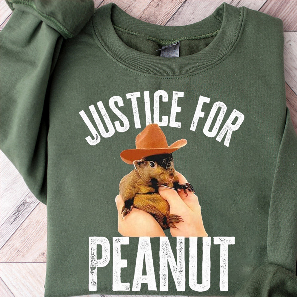 Justice For Peanut The Squirrel Squirrel Peanut Shirt, Peanut Squirrel, Squirrel Lover Tshirt, Peanut the Squirrel, Peanut Justice, Funny Squirrel Shirt, Animal Lovers