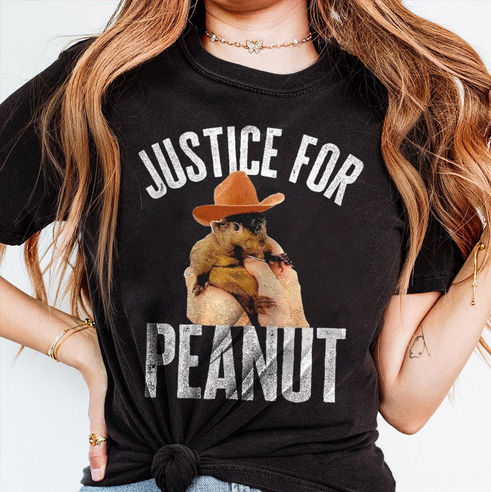 Justice For Peanut The Squirrel Squirrel Peanut Shirt, Peanut Squirrel, Squirrel Lover Tshirt, Peanut the Squirrel, Peanut Justice, Funny Squirrel Shirt, Animal Lovers