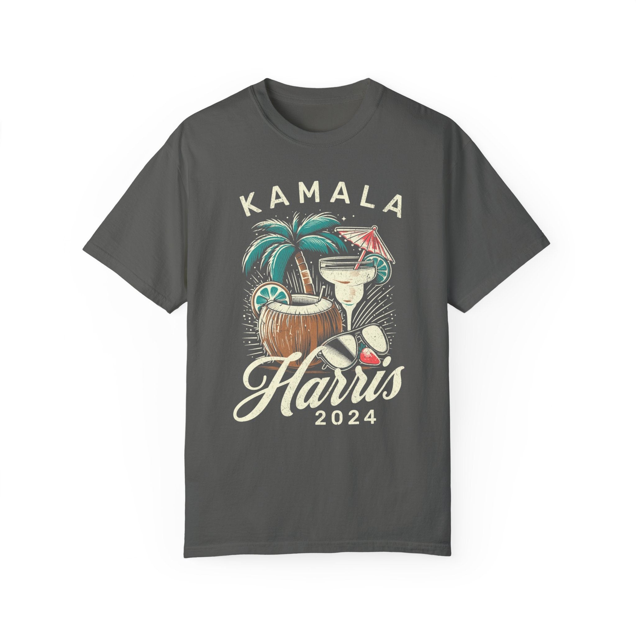 Kamala Harris Coconut Tree Shirt, Harris For President 2024 T-Shirt, Vote Blue T Shirt, Madam President Tshirt, Voting Democrat Election Tee  TD2907 07