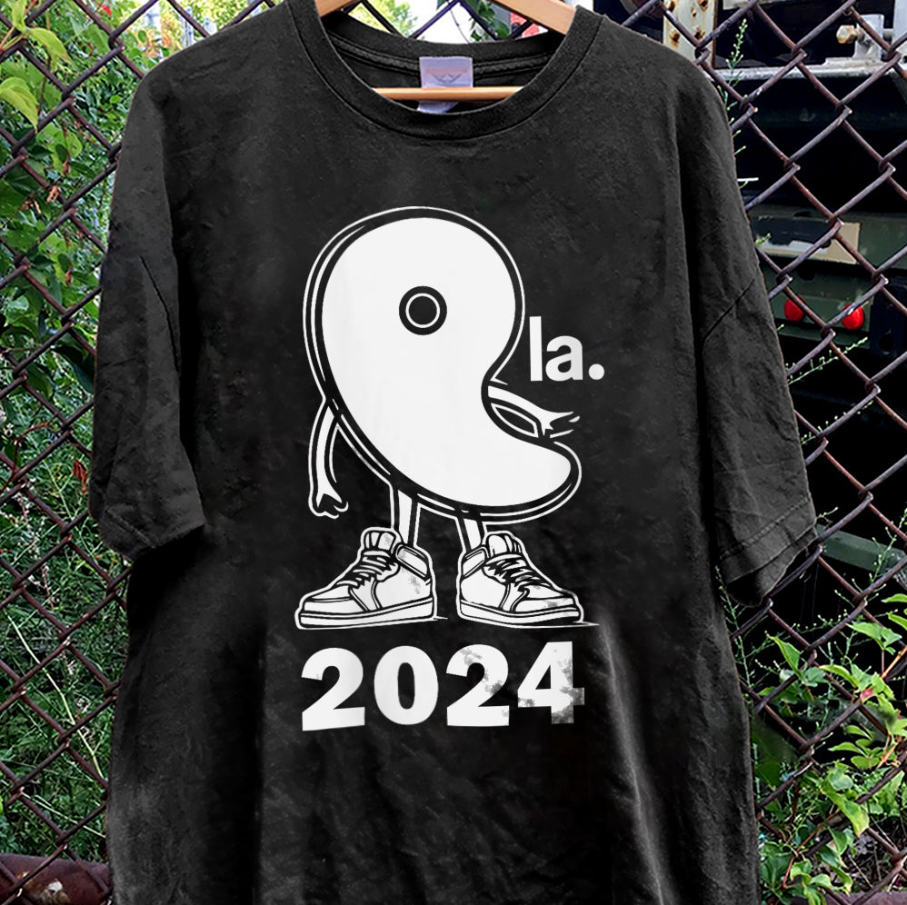 Kamala Shirt, Comma La Shirt, Kamala Harris Tee, Presidental Election 2024 Tee,Female President,Kamala Rally Shirt V4,Support Kamala,Voting Tee