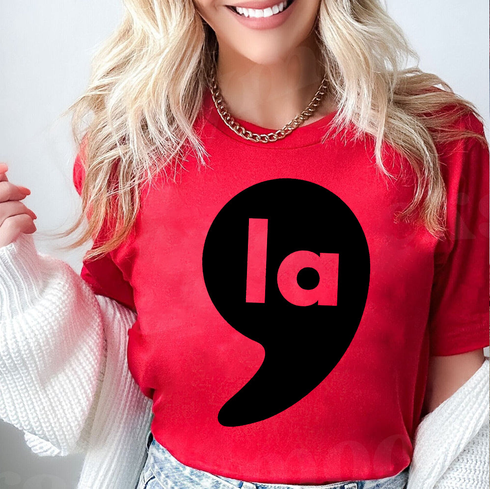 Kamala Shirt, Comma La Shirt, Kamala Harris Tee, Presidental Election 2024 Tee,Female President,Kamala Rally Shirt V6,Support Kamala,Voting Tee