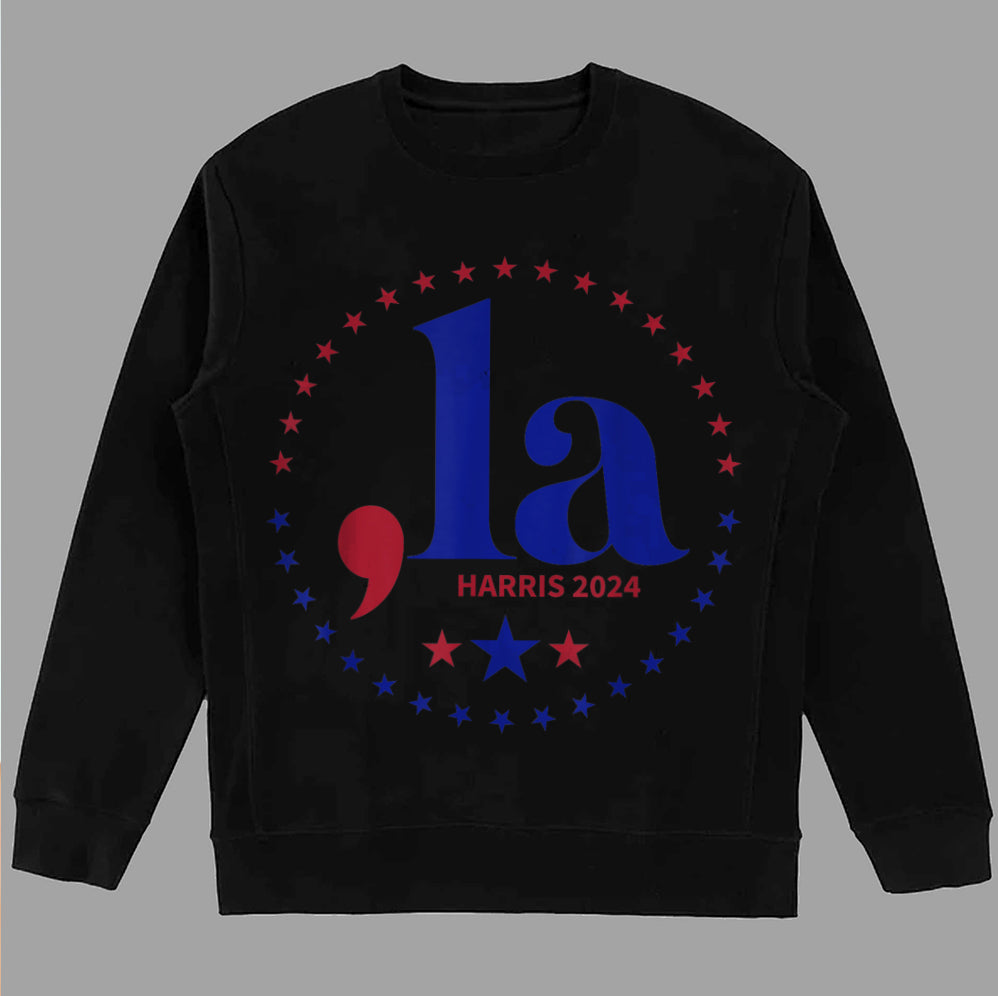 Kamala Shirt, Comma La Shirt, Kamala Harris Tee, Presidental Election 2024 Tee,Female President,Kamala Rally Shirt,Support Kamala,Voting Tee