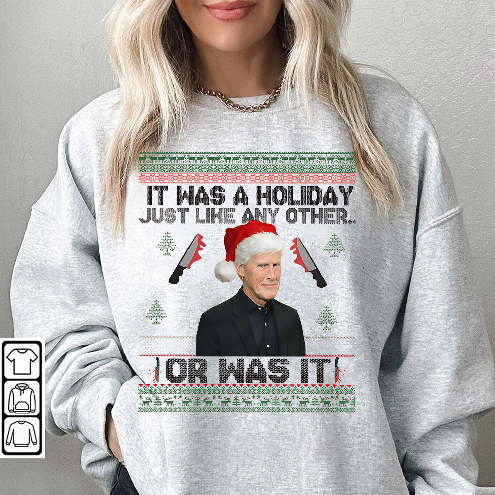 Keith Morrison xmas christmas sweater True Crime Ugly Christmas Sweater Party Sweatshirt True Crime Ugly Sweater Funny Christmas Sweater